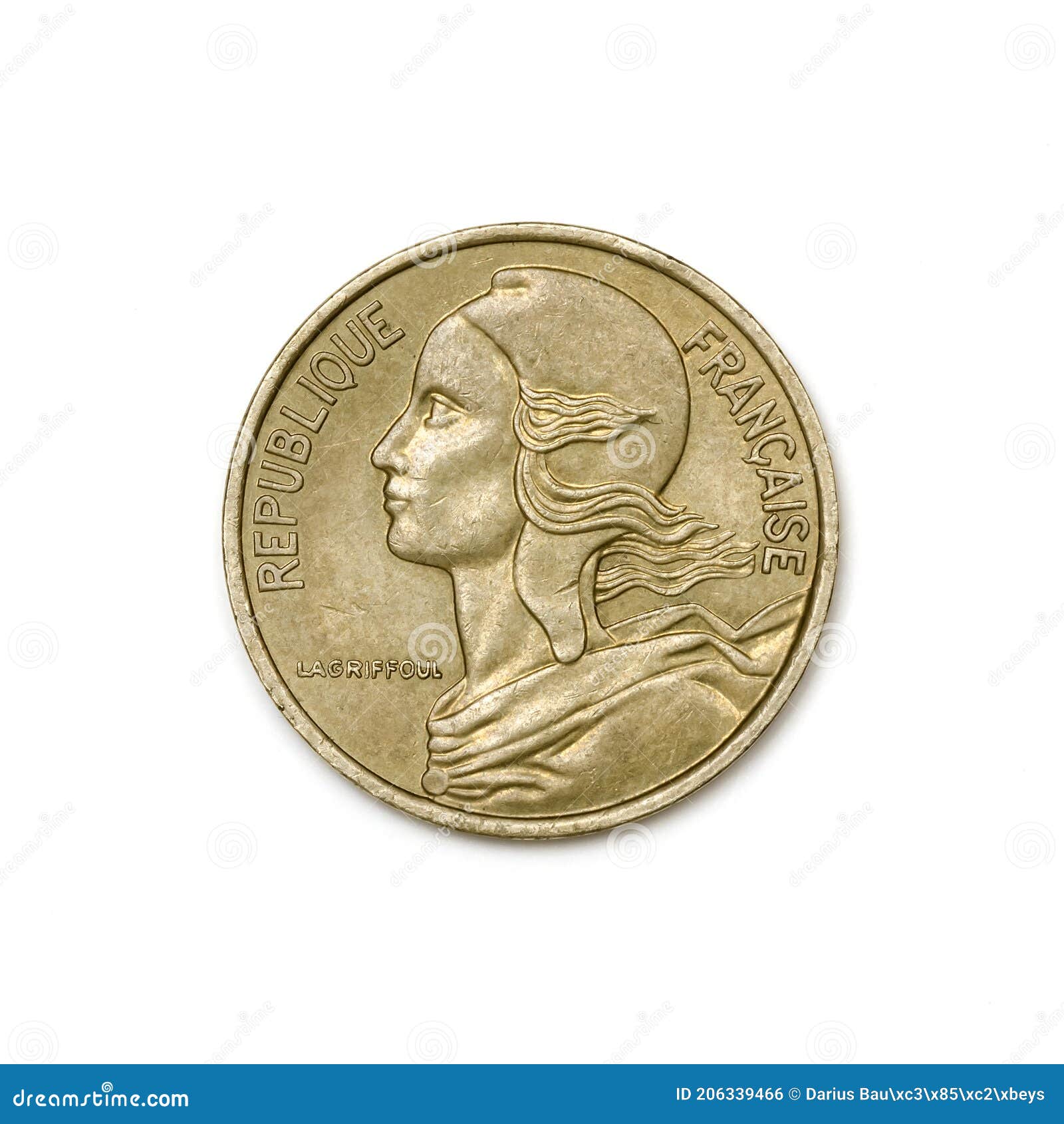 5ÃÂ centimes denomination circulation coin of france